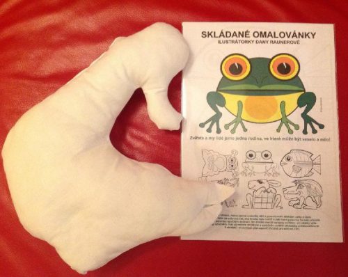 Polštářek + skládané omalovánky