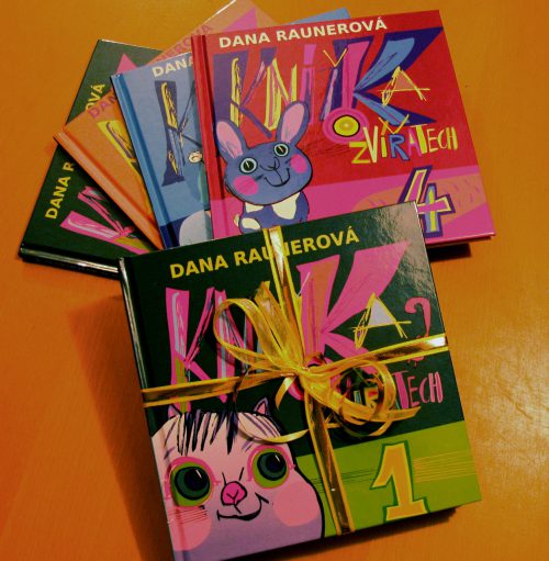 Sada čtyř knih o zvířatech, autorky a ilustrátorky Dany Raunerové
