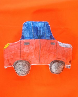 AUTO, dodáváno bílé, určené k malování fixy na textil