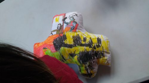 AUTO, dodáváno bílé, určené k malování fixy na textil - Image 6